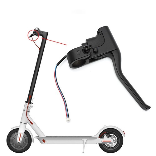 Poignée frein noire - poignée, de
